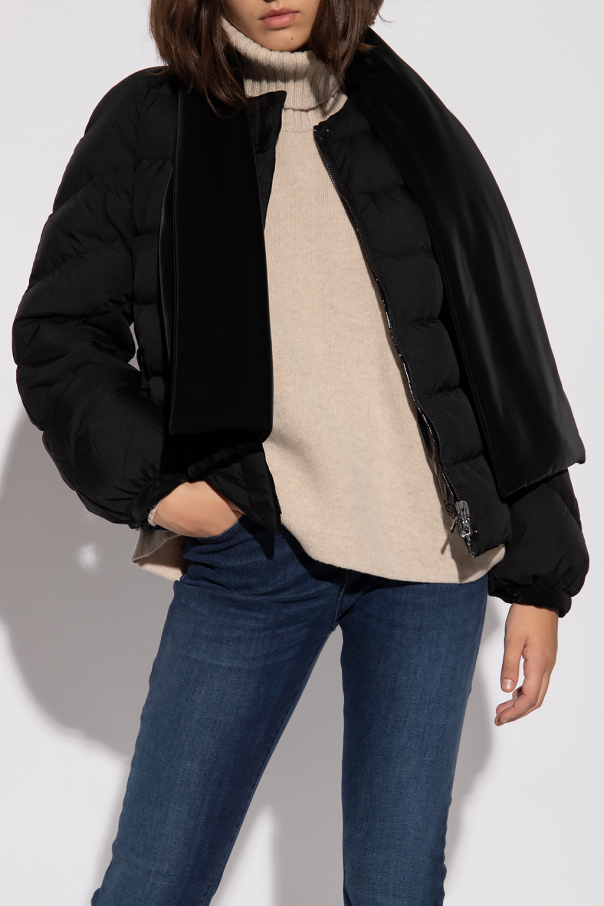 minidon20！EMPORIO ARMANI 袖ファー ジャケット Reversible jacket Emporio Armani - armani exchange faux fur